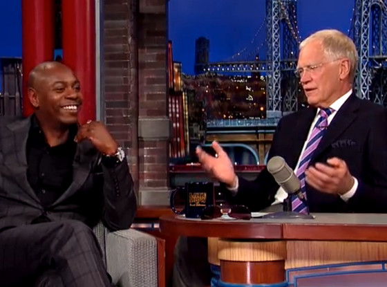 David Letterman, Dave Chappelle David Letterman, Dave Chappelle